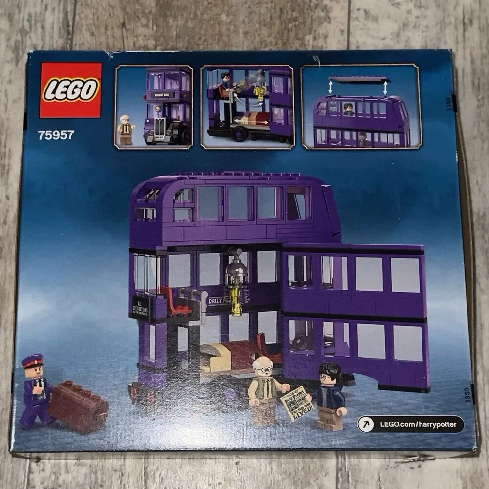 New LEGO 75957 HARRY POTTER The Knight Bus Set, 403 pcs-Retired
